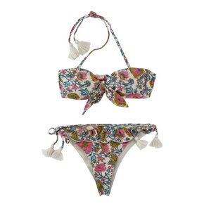 LOUISE MISHA - BIKINI BABA MULTI FLOWERS - NEW NO TAG
